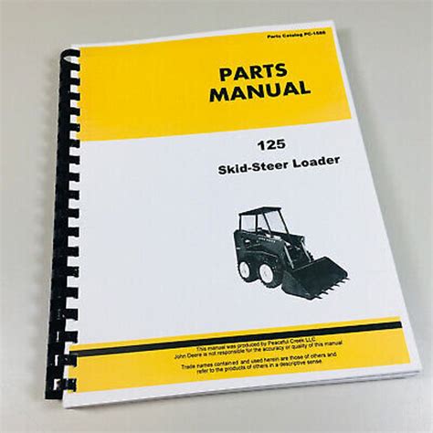 john deere 125 skid steer weight|john deere 125 parts diagram.